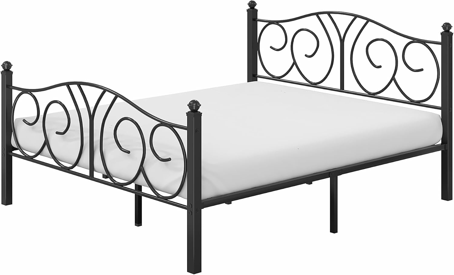 VECELO Metal Platform Bed Frame/Mattress Foundation