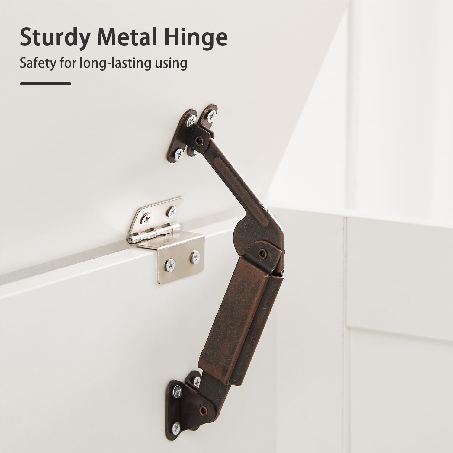 VECELO Storage Bench,43.3in Wooden Chest for Storage with Safety Hinges Wicker-Kont Mats