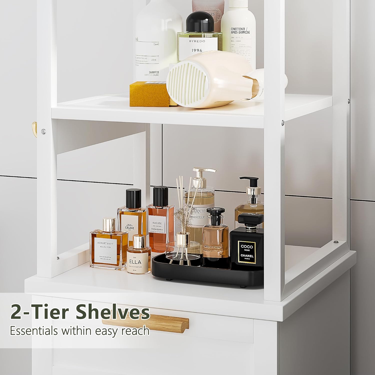 VECELO 53" Tilt Out Laundry Hamper