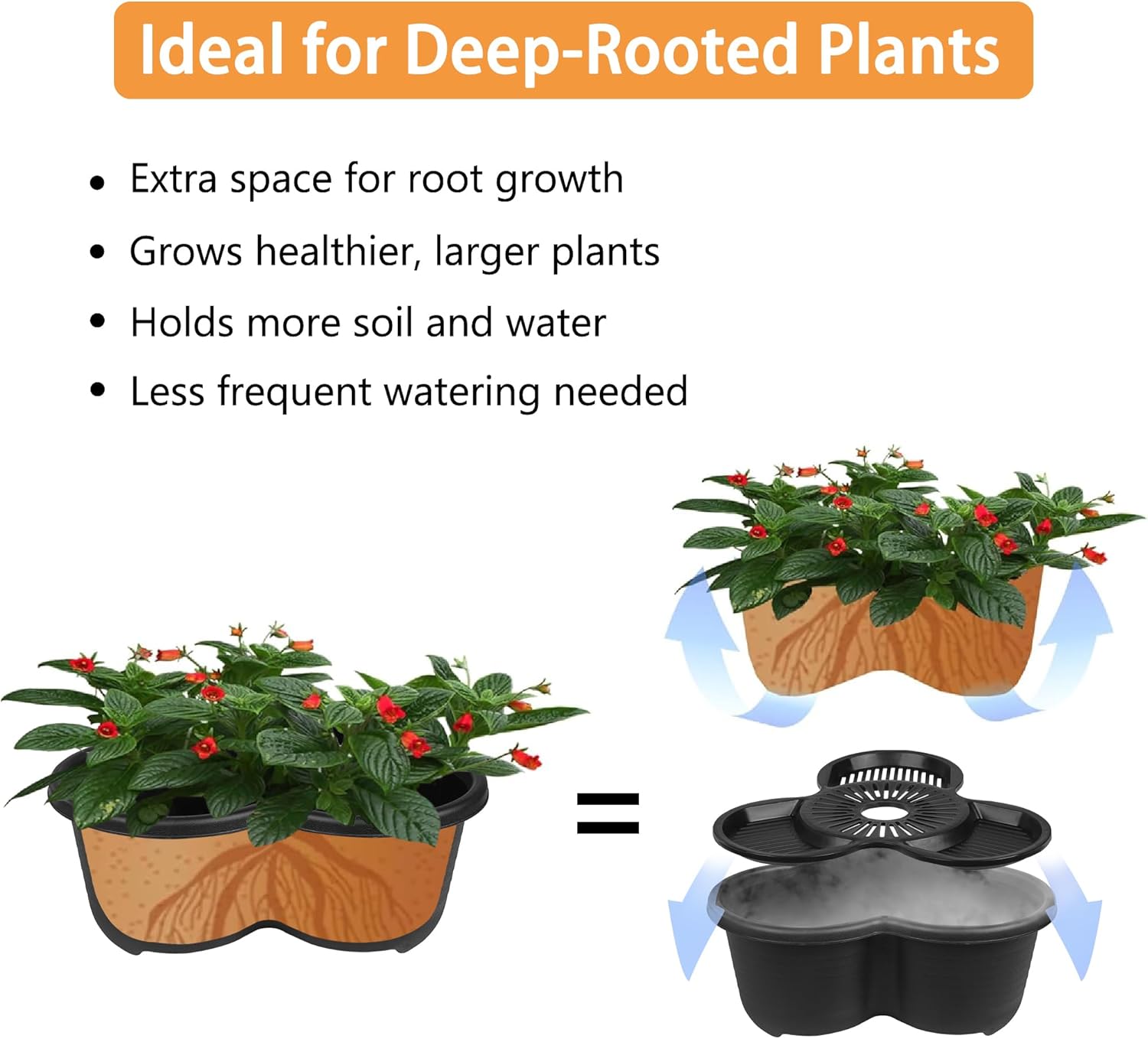 VECELO 5 Tier Vertical Garden Planter