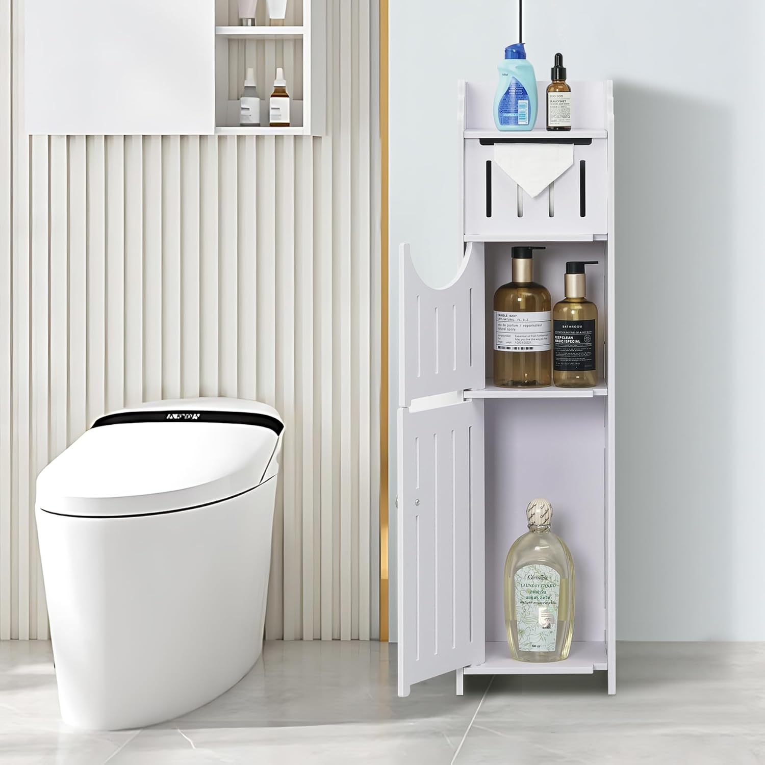 VECELO Bathroom Cabinet