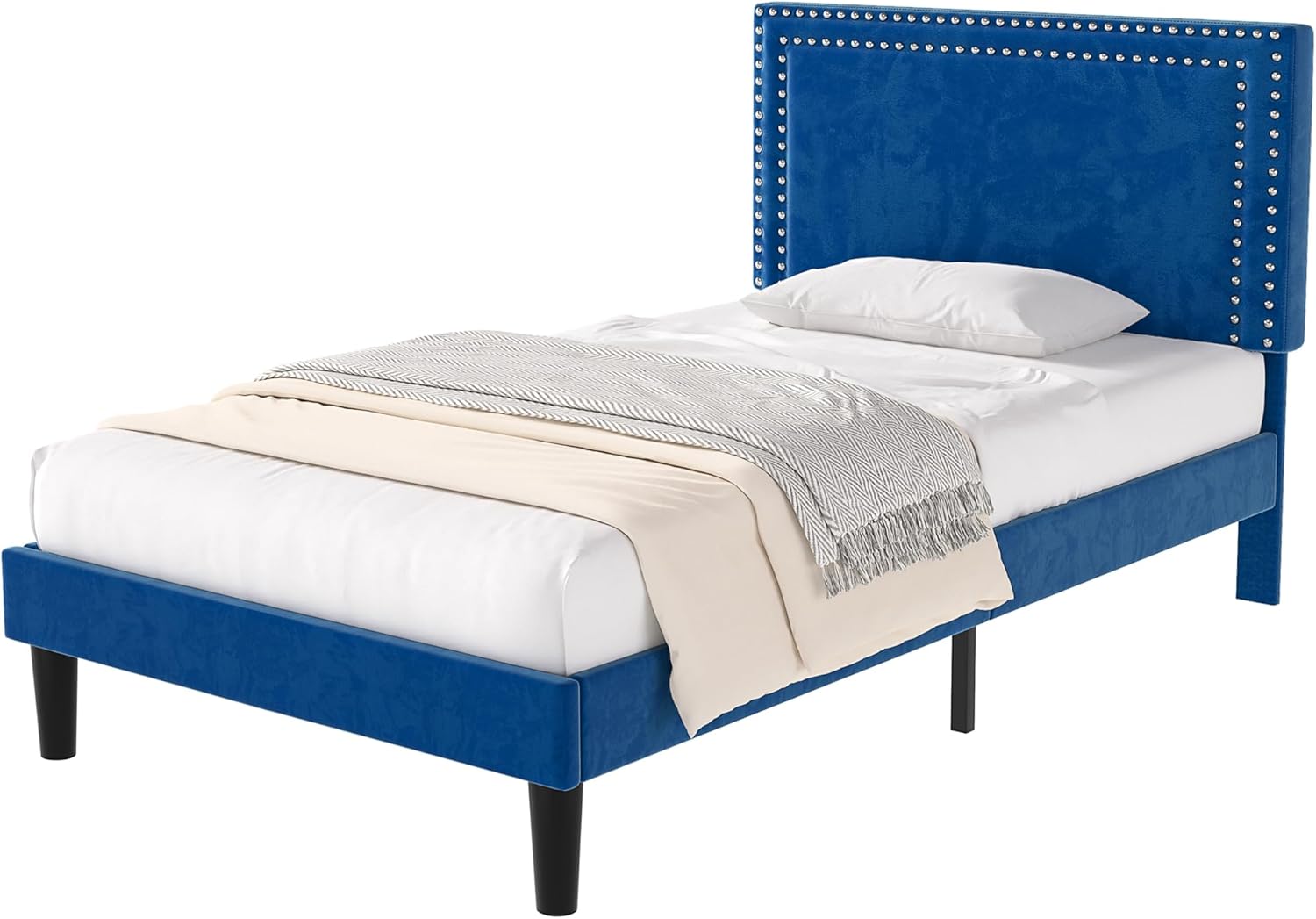 VECELO Modern Platform Bed Frame/Mattress Foundation