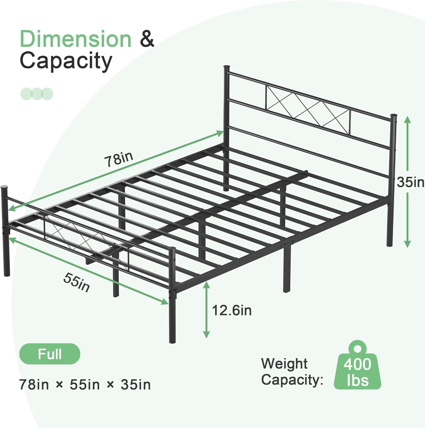 Metal Platform Bed Frame