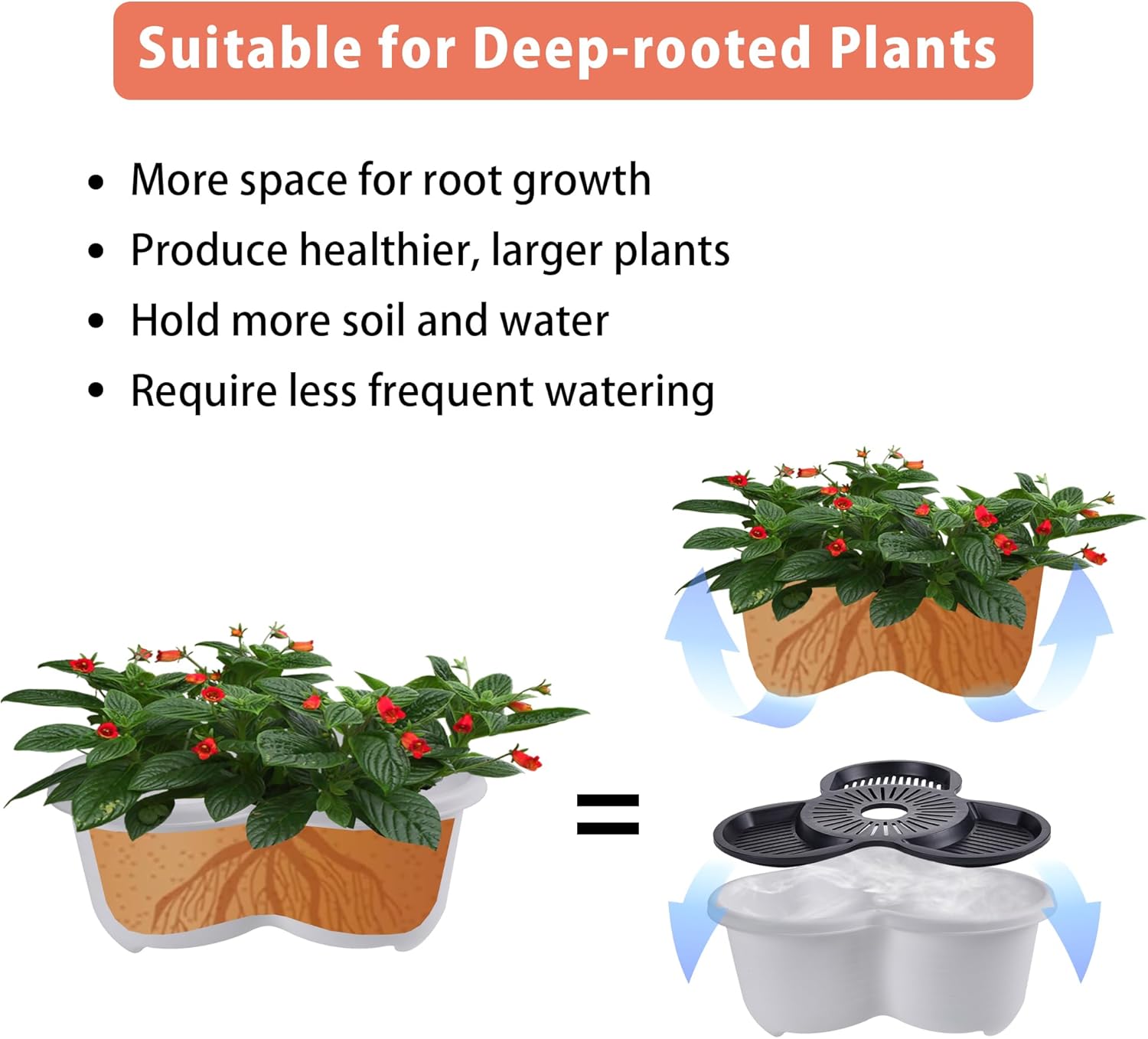 VECELO 5 Tier Vertical Garden Planter