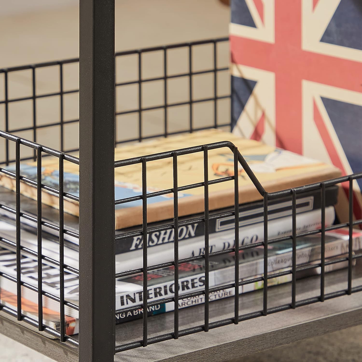 VECELO 27.5" Tall End Tables, Nightstands - VECELO