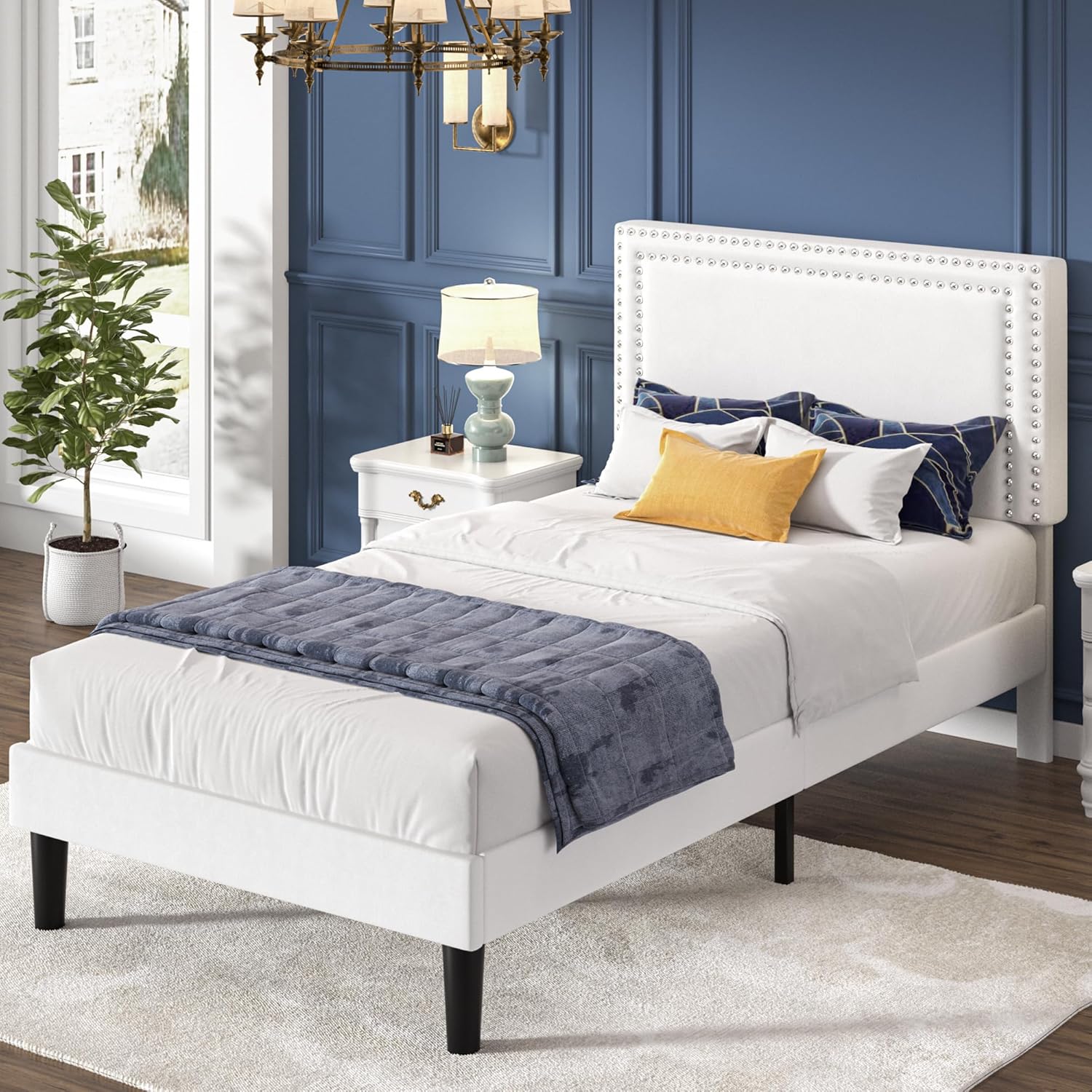 VECELO Modern Platform Bed Frame/Mattress Foundation