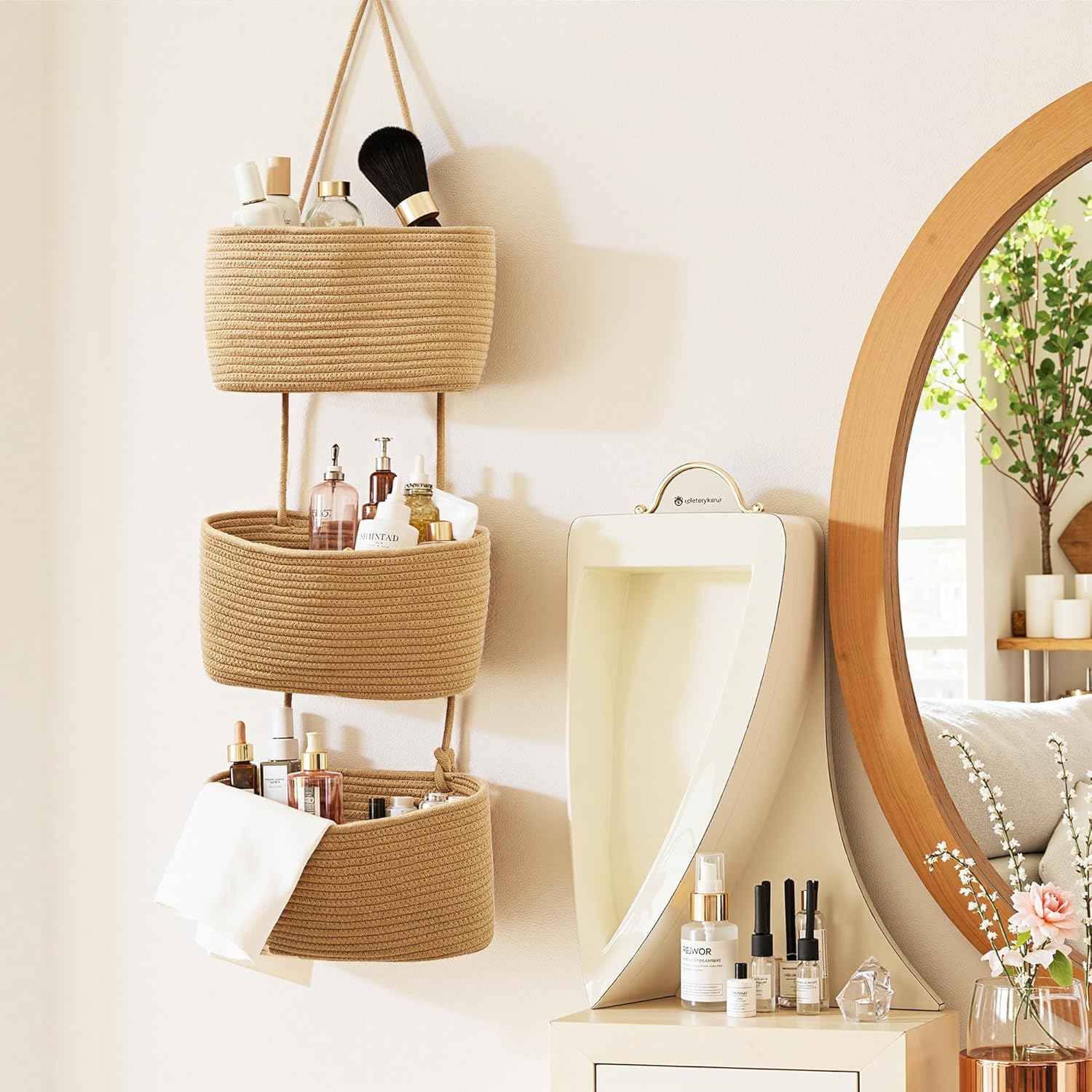 VECELO Over The Door Hanging Basket