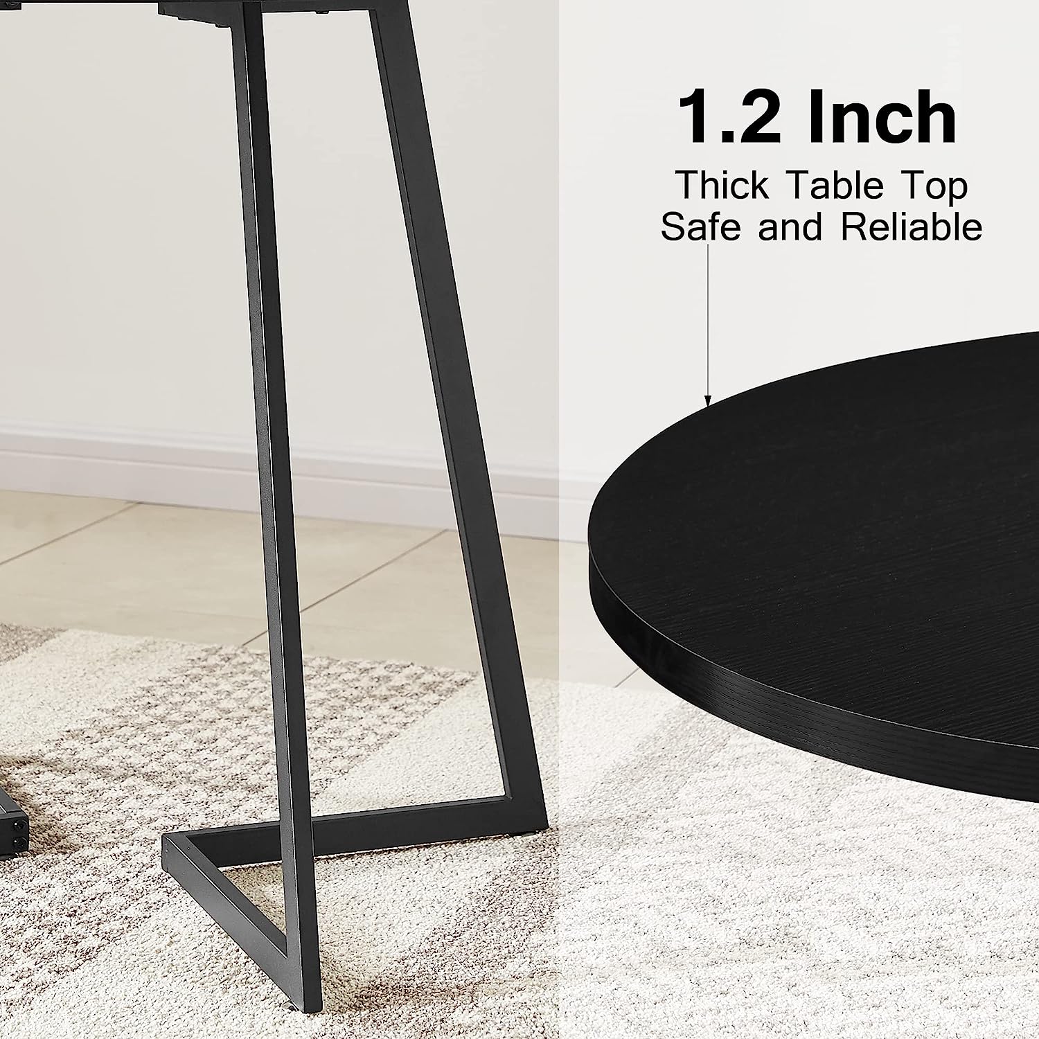 VECELO 3 Piece Kitchen Dining Room Set - VECELO