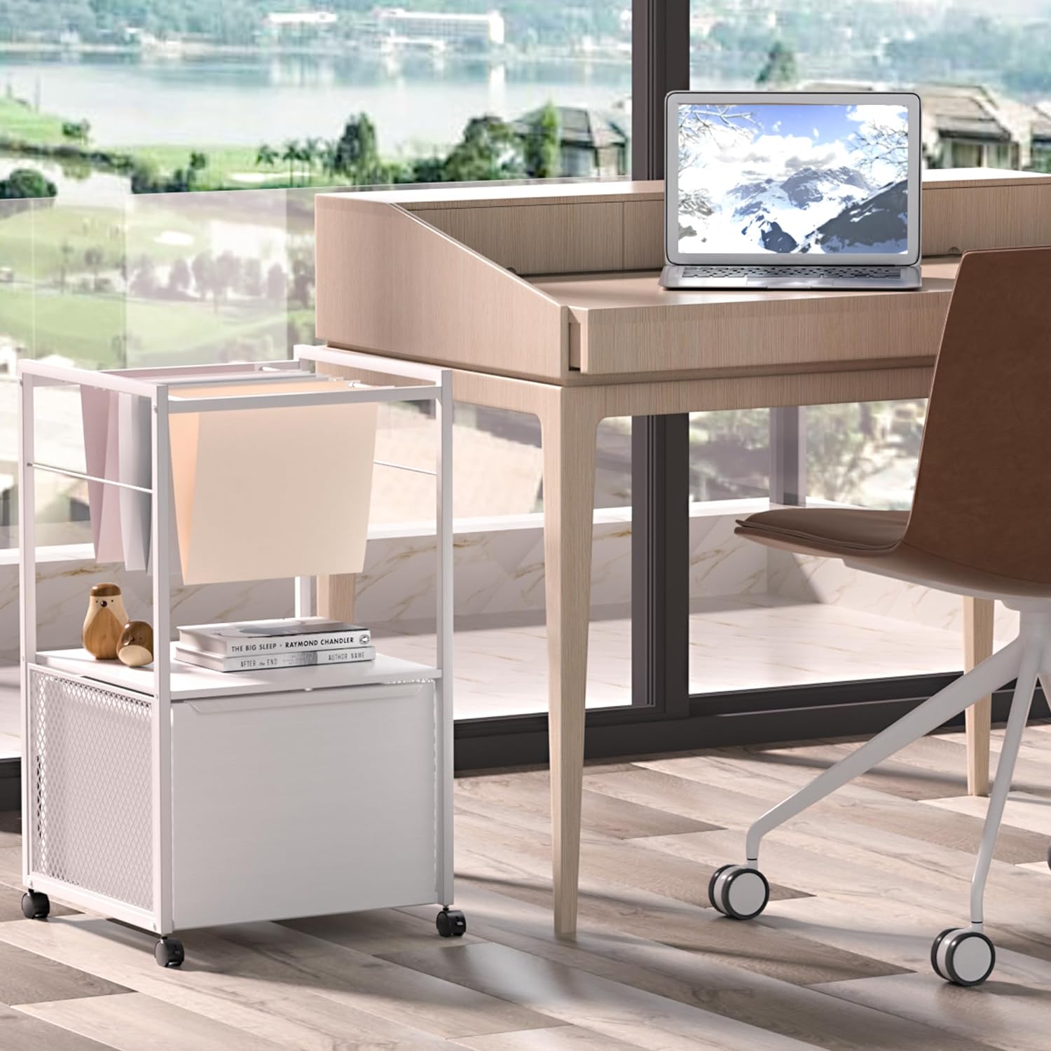 VECELO Filing Cabinet/Organization for Hanging Files