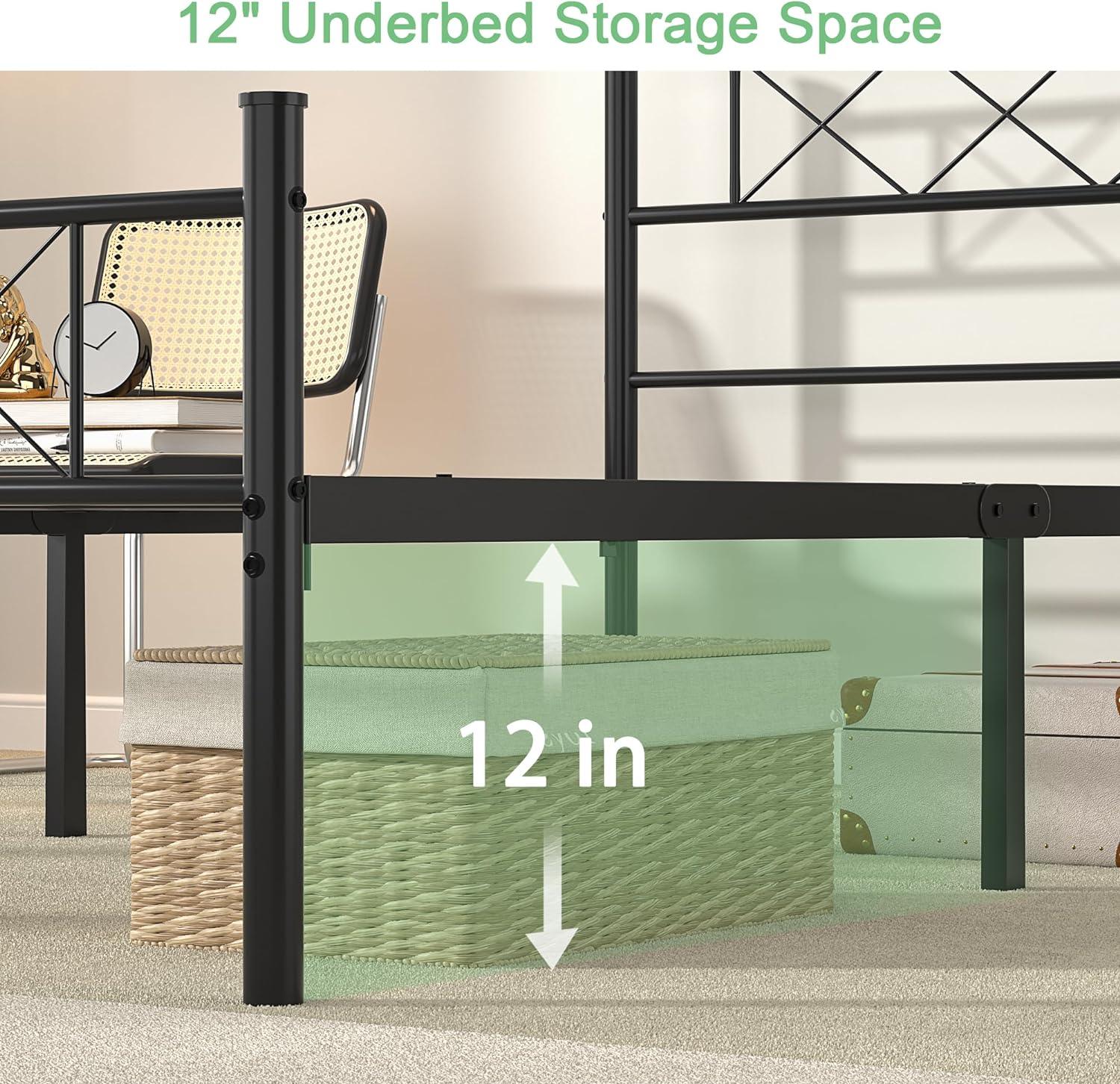 Metal Platform Bed Frame