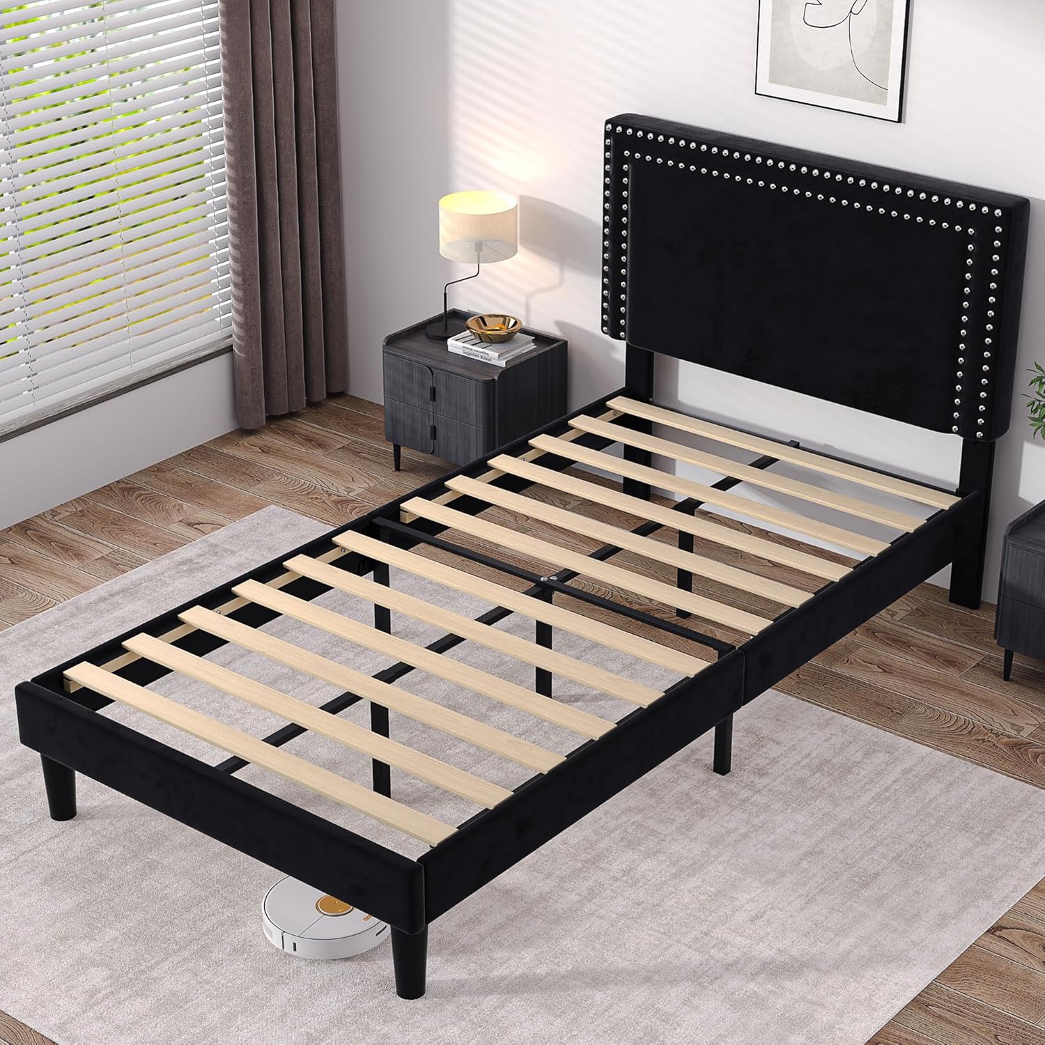 VECELO Modern Platform Bed Frame/Mattress Foundation