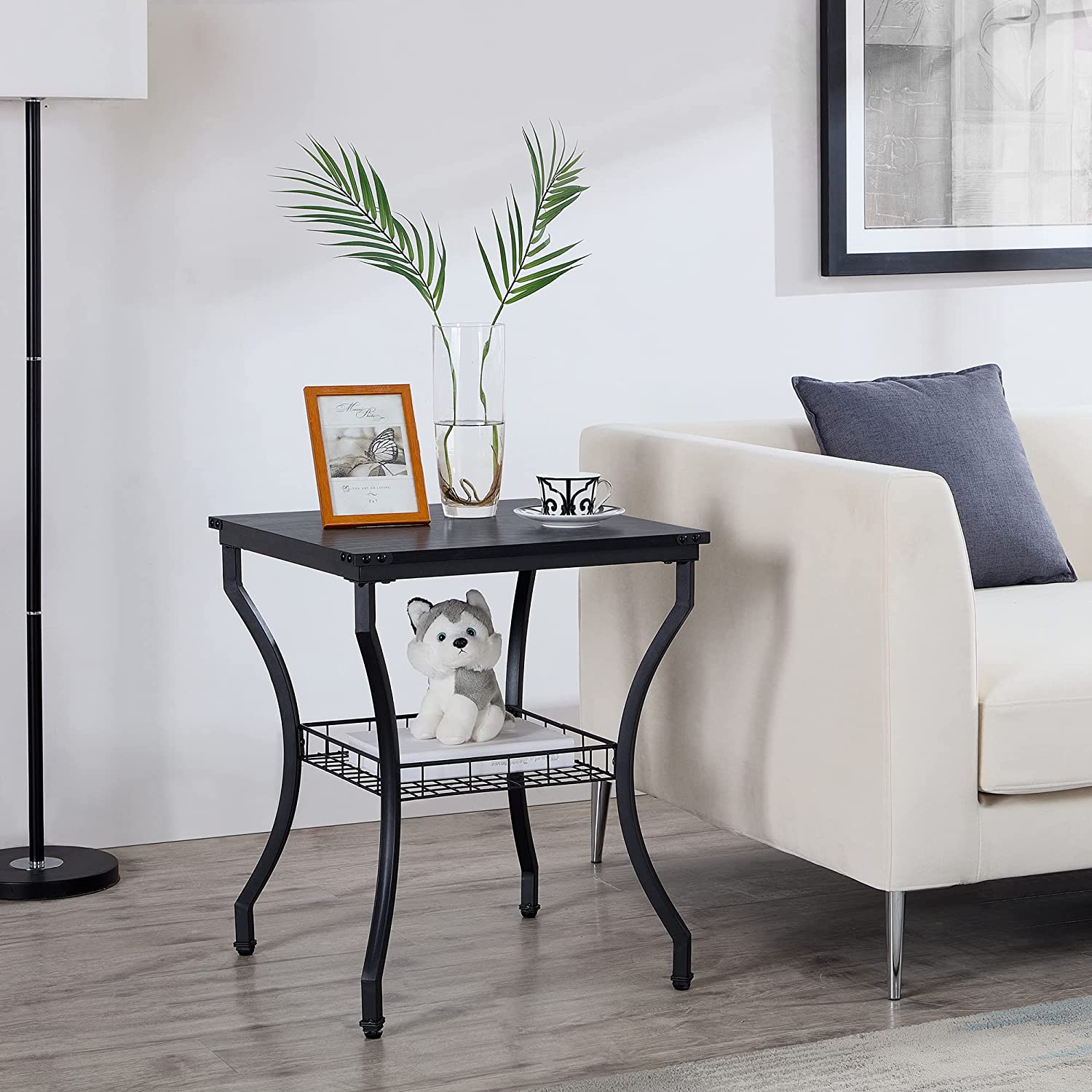VECELO 3 Pieces Living Room Sets Coffee and End Tables - VECELO