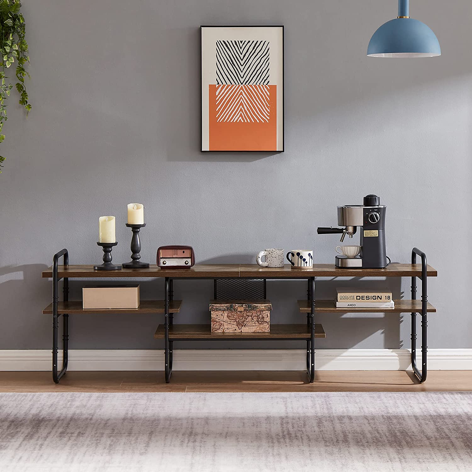 Industrial Television Stand TV Entertainment Center