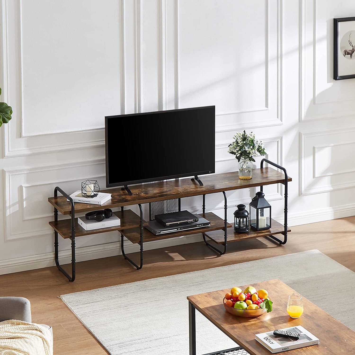Industrial Television Stand TV Entertainment Center
