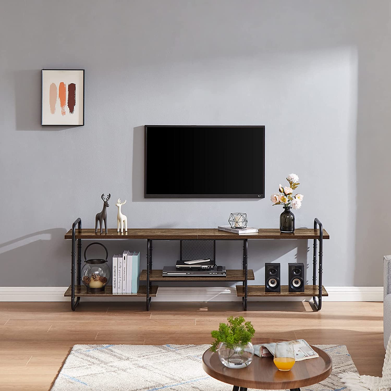 Industrial Television Stand TV Entertainment Center