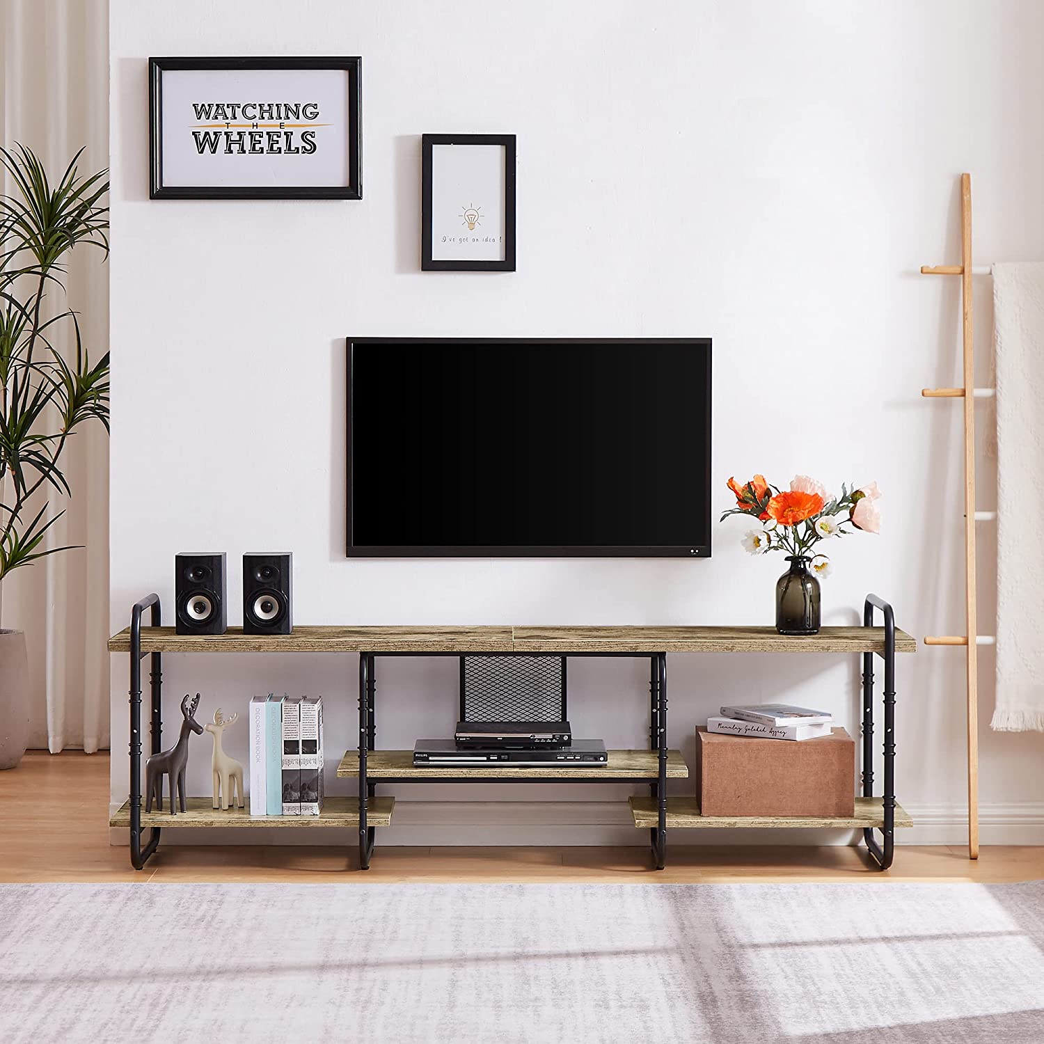 Industrial Television Stand TV Entertainment Center