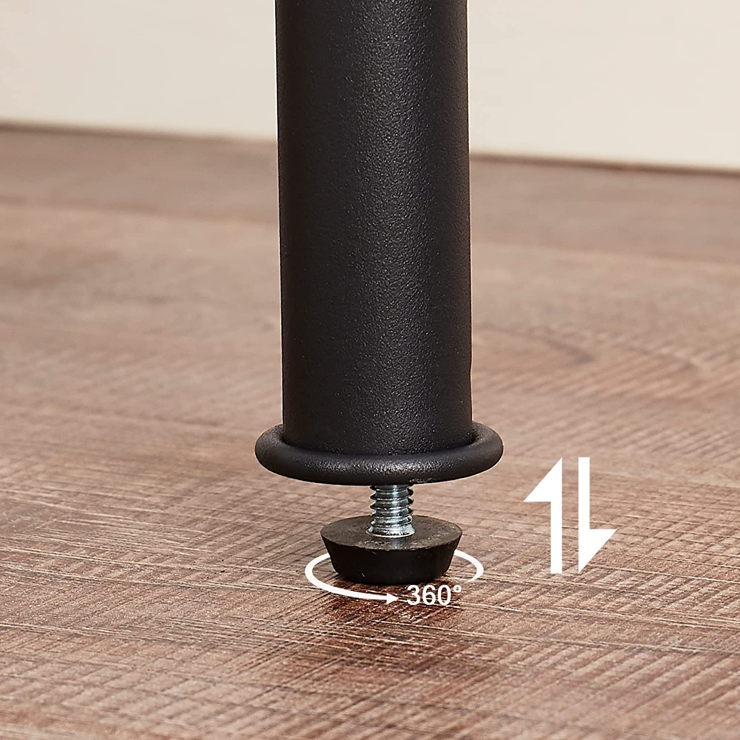 VECELO Extra Long Console/Sofa Table with Charging Station&Power Outle - VECELO