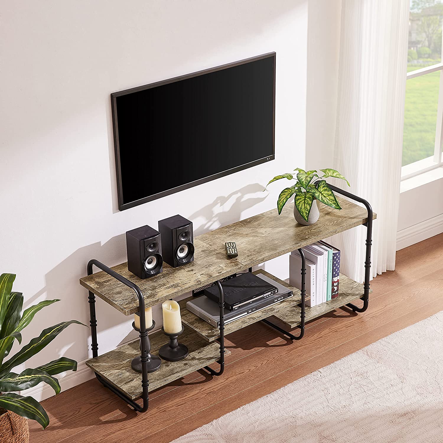 Industrial Television Stand TV Entertainment Center